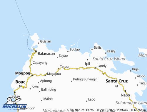 MICHELIN Dating Bayan map - ViaMichelin