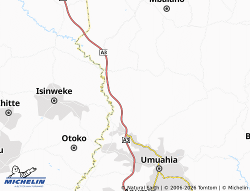 Mappa MICHELIN Ugwu Nkpa - ViaMichelin