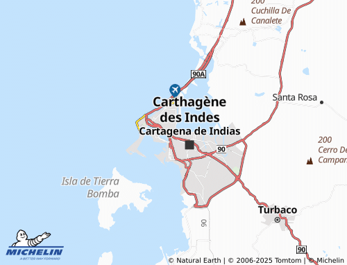 MICHELIN La Esperanza map - ViaMichelin