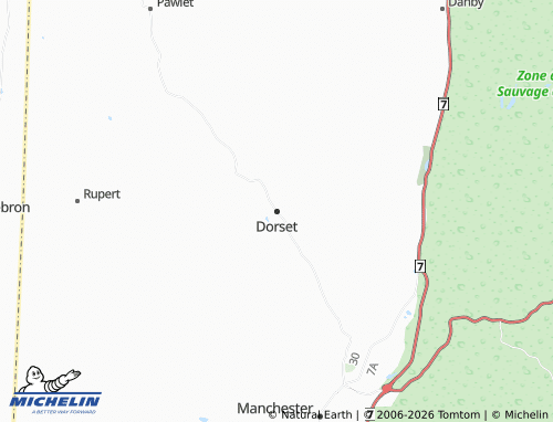 Mappa MICHELIN Dorset - ViaMichelin