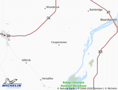 Mapa MICHELIN Cooperstown - ViaMichelin