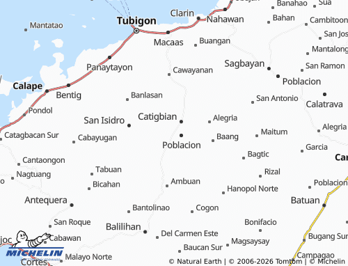 MICHELIN Rizal map - ViaMichelin