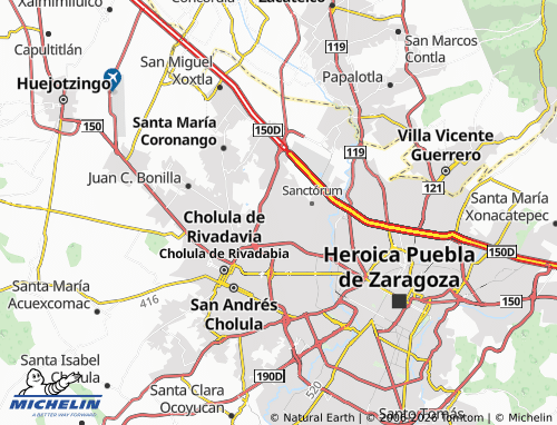Mappa MICHELIN Barrio del Calvario - ViaMichelin