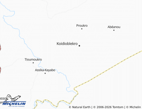 MICHELIN-Landkarte Dahamien - ViaMichelin