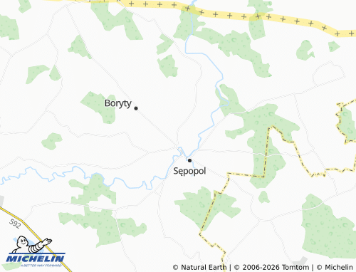 MICHELIN Długa map - ViaMichelin