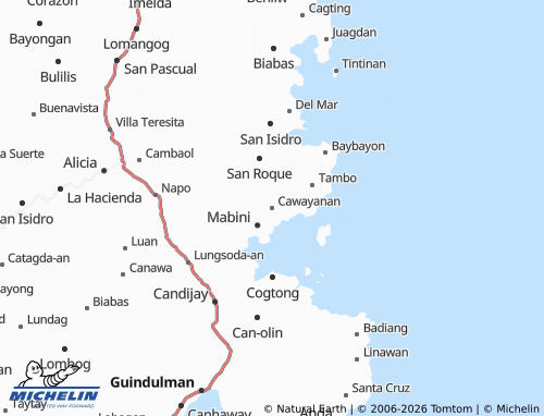 Mapa MICHELIN Cawayanan - ViaMichelin