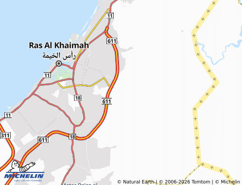 MICHELIN Wadi Malaha map - ViaMichelin