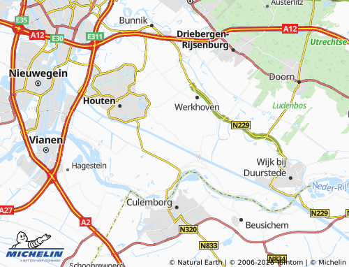 Kaart MICHELIN 't Goy - ViaMichelin