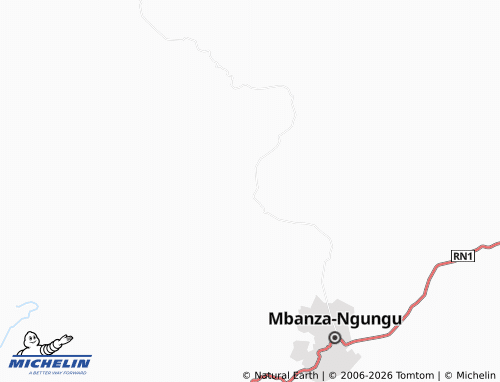 Mappa MICHELIN Bwenze-Kitumba - ViaMichelin