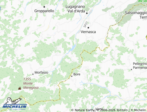 MICHELIN Castelletto map - ViaMichelin