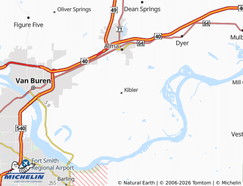 Mappa MICHELIN Kibler - ViaMichelin