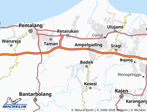 Carte MICHELIN Kendalsari - ViaMichelin