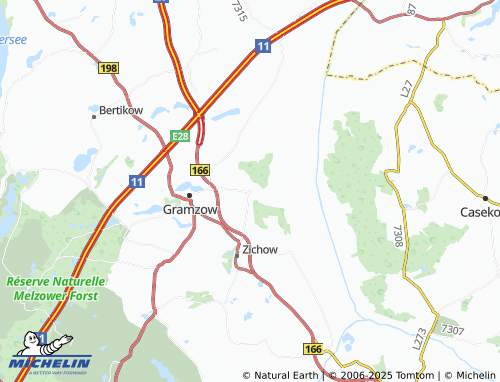 MICHELIN Zehnebeck map - ViaMichelin