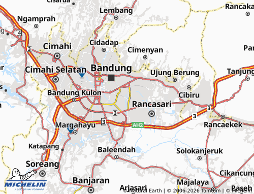 MICHELIN Batununggal map - ViaMichelin