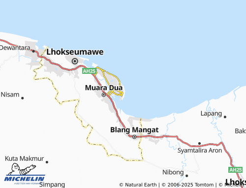 Mappa MICHELIN Lhokseumawe - ViaMichelin