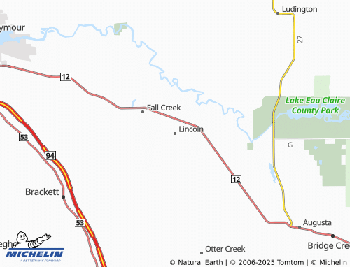 MICHELIN Lincoln map - ViaMichelin