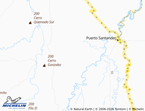 Carte MICHELIN Sector Nor Occidental - ViaMichelin
