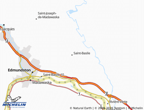 Mappa MICHELIN Saint-Basile - ViaMichelin