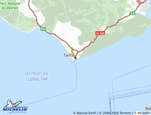 Carte MICHELIN Tarifa - ViaMichelin