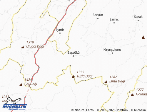 Mappa MICHELIN Başsökü - ViaMichelin