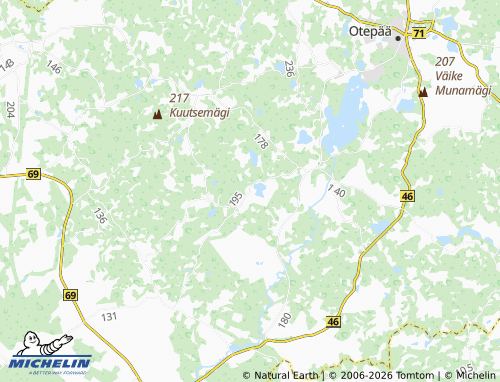 Mappa MICHELIN Kääriku - ViaMichelin