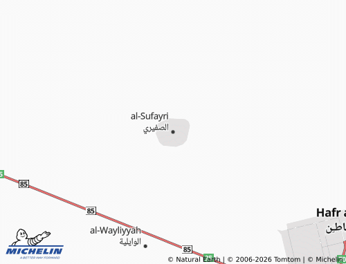 MICHELIN-Landkarte al-Sufayri - ViaMichelin