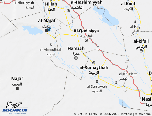 Mapa MICHELIN Hamzah - ViaMichelin