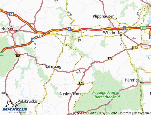 MICHELIN Steinbach map - ViaMichelin