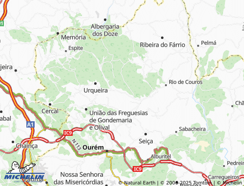 Mapa MICHELIN Cavadinha - ViaMichelin