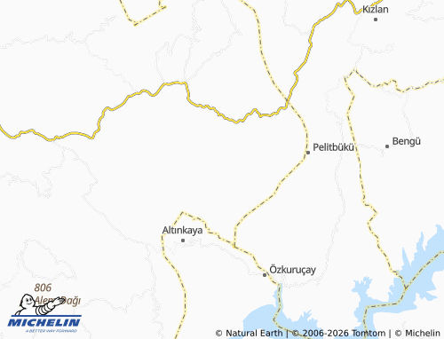 MICHELIN-Landkarte Emirtolu - ViaMichelin