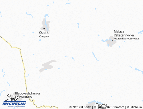 MICHELIN-Landkarte Ryazanovka - ViaMichelin