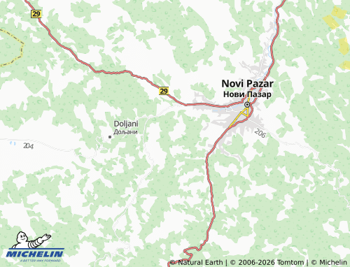 Mapa MICHELIN Lukocrevo - ViaMichelin