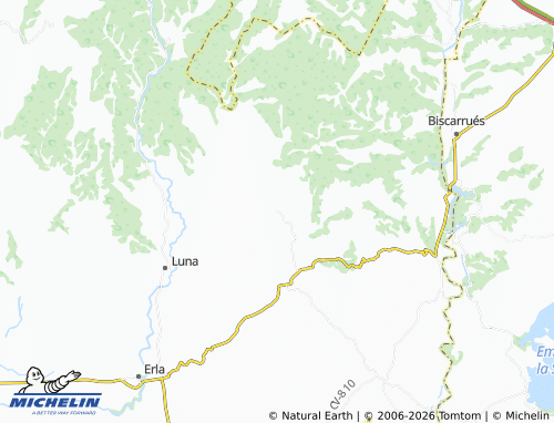 MICHELIN Lacorvilla map - ViaMichelin
