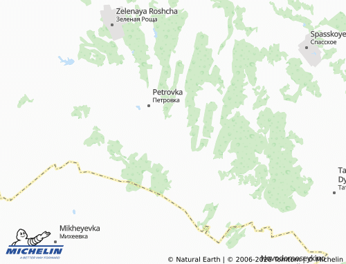 MICHELIN-Landkarte Berlek - ViaMichelin