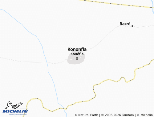 MICHELIN-Landkarte Konéfla - ViaMichelin