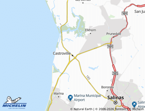 MICHELIN Castroville map - ViaMichelin