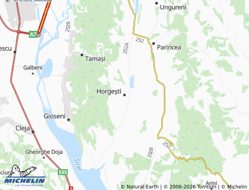 Mapa MICHELIN Horgești - ViaMichelin