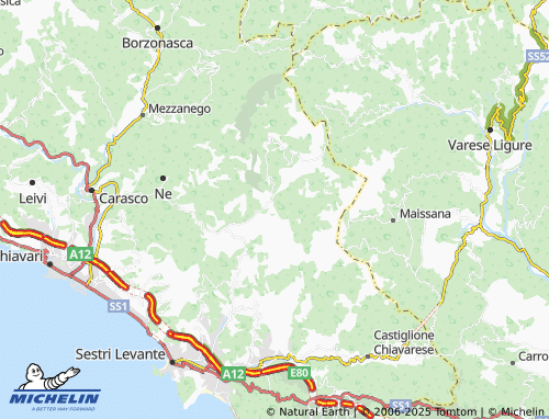 MICHELIN Nascio map - ViaMichelin