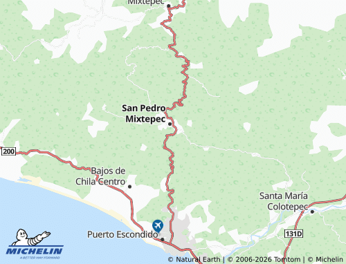 Mapa MICHELIN Reforma, San Pedro Mixtepec - ViaMichelin