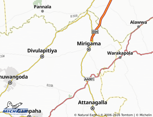 Mappa MICHELIN Imbulanwala - ViaMichelin