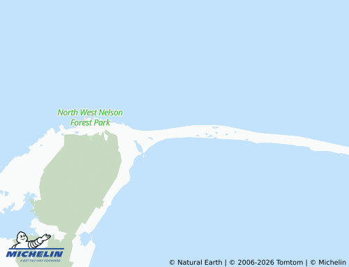 Mapa MICHELIN Farewell Spit - ViaMichelin