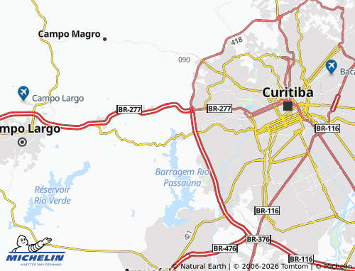 Mapa MICHELIN Augusta - ViaMichelin