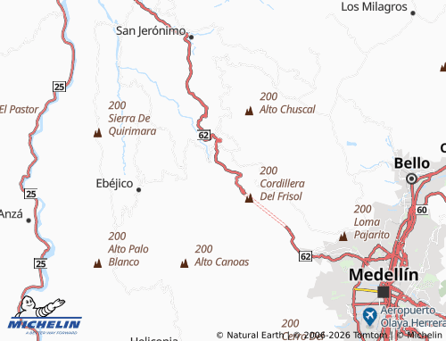 MICHELIN-Landkarte Suburbano La Aldea - ViaMichelin