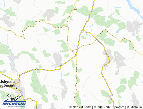 MICHELIN Vyselok map - ViaMichelin