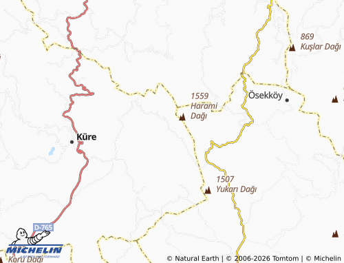 Mappa MICHELIN Güney - ViaMichelin