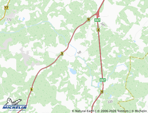MICHELIN Ruila map - ViaMichelin
