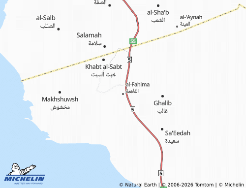 MICHELIN-Landkarte al-Fahima - ViaMichelin