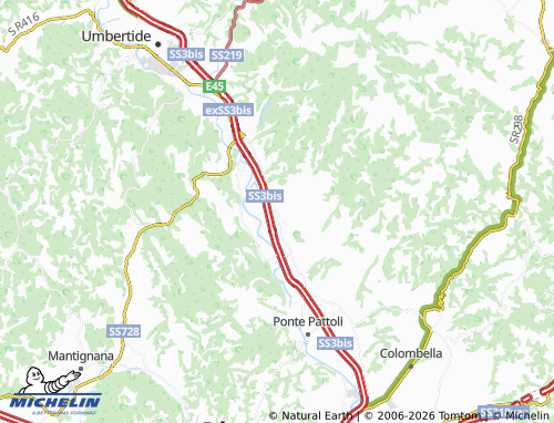 Mappa MICHELIN Tavernacce - ViaMichelin