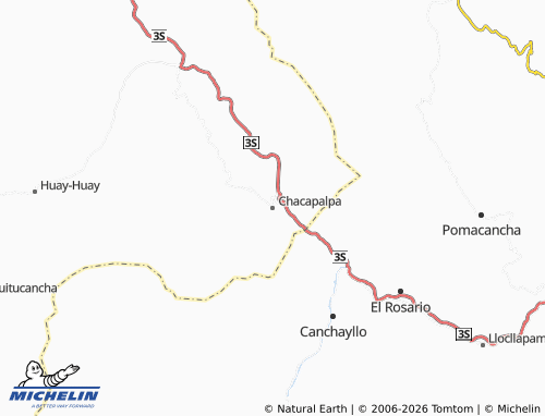 MICHELIN Chacapalpa map - ViaMichelin