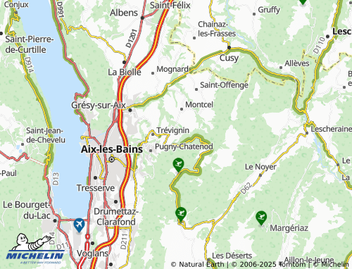 Mappa MICHELIN Saint-Victor - ViaMichelin